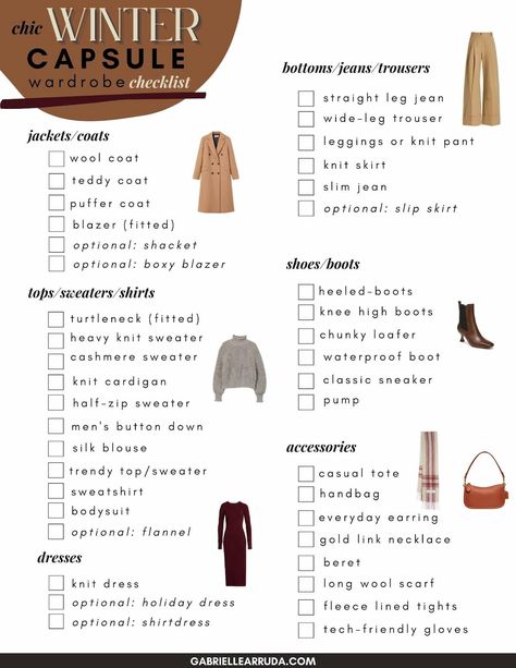 Sustainable Winter Capsule Wardrobe, Aesthetics Winter Outfit, Winter Wear Essentials, Winter Outfits When You Have Nothing To Wear, Essential Winter Wardrobe, Fall Winter Capsule Wardrobe Checklist, Winter Outfits Must Haves, Winter Must Haves 2023, How To Build A Winter Capsule Wardrobe