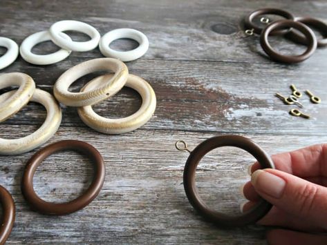 Curtain clip rings