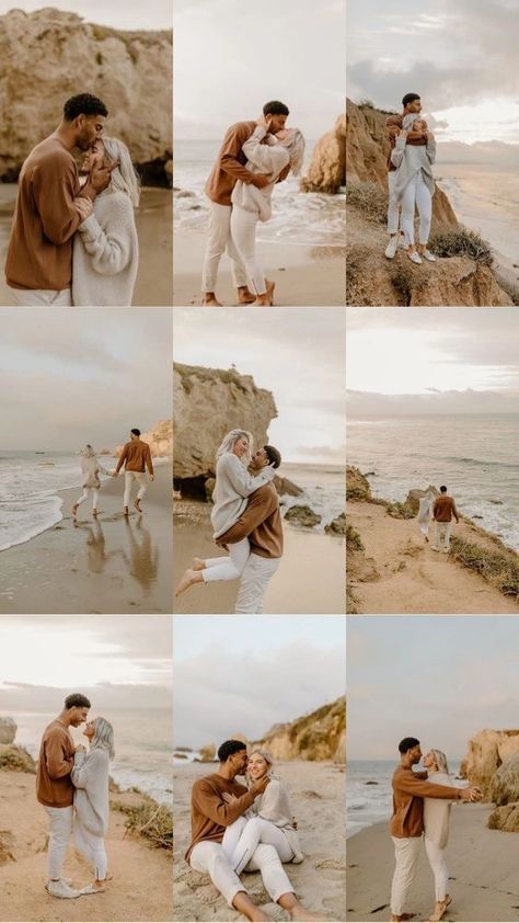 Engagement Photo Shoot Beach, Engagement Pictures Beach, Couples Beach Photography, Beach Photo Session, Engagement Picture Outfits, Cute Engagement Photos, Couple Engagement Pictures, Pre Wedding Photoshoot Outdoor, Engagement Pictures Poses