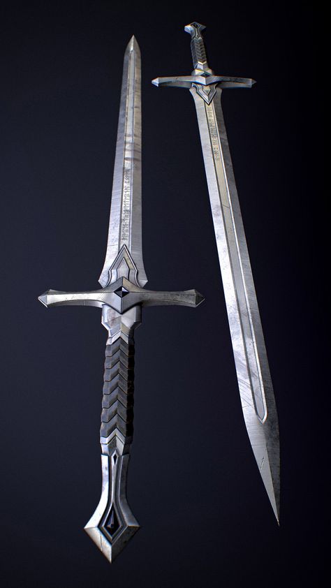 Tactical Swords, Types Of Swords, Swords Medieval, 다크 판타지, Cool Swords, Fantasy Armor, Armor Concept, Arte Fantasy, 판타지 아트