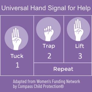 Universal Hand Signal For Help, Learning Board, Certified Teacher, Hand Signals, Keeping Kids Safe, Speech Activities, Online Classroom, Jordan Peterson, Professional Learning