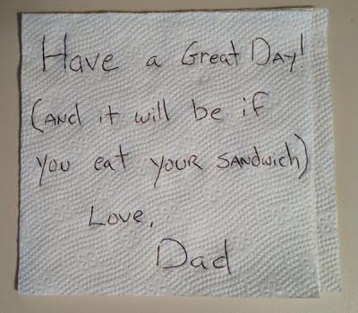 The Life of Dad: Passive Aggressive Lunchbox Notes Dad Life Aesthetic, Dads Aesthetic, Two Dads Aesthetic, Father Problems Aesthetic, Young Dad Aesthetic, Divorced Dad Aesthetic, Good Dad Aesthetic, Cool Dad Aesthetic, Divorced Dad Core