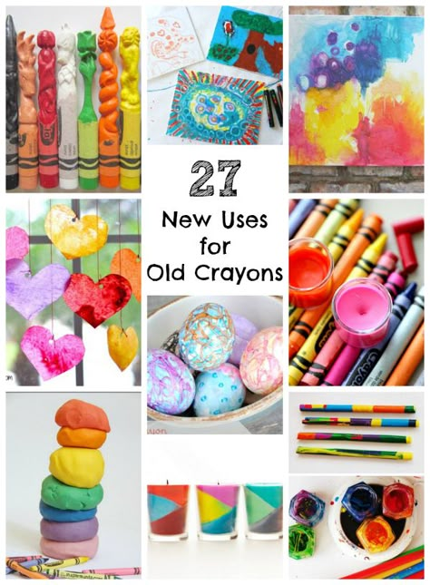 Doesn’t every household have a ton of broken old crayons lying around in their craft rooms, drawers, buckets, boxes? I’m always wondering what to do with those little guys. If you’ve been wondering too, then this post is for you!... Continue Reading → What To Do With Crayons Ideas, Recycle Crayons Ideas, Crafts To Do With Crayons, What To Do With Crayons, Crafts With Old Crayons, Upcycle Crayons, Recycle Crayons, Crayon Ideas, Art And Crafts For Kids