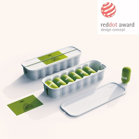 The compact, pill-shaped LTO instant coffee capsules come in a pack of seven and are packaged in an eco-friendly compostable outer case. . . . . . . . . . . . . . #RedDotAward #DesignAward #DesignConcept #packaging #gooddesign #designedby #GoodCultural&CreativeIndustry Instant Coffee Packaging, Pill Packaging Design, Vitamins Packaging, Eco Packaging Design, Pill Packaging, Pill Organiser, Pill Pack, Coffee Packaging Design, Medical Packaging