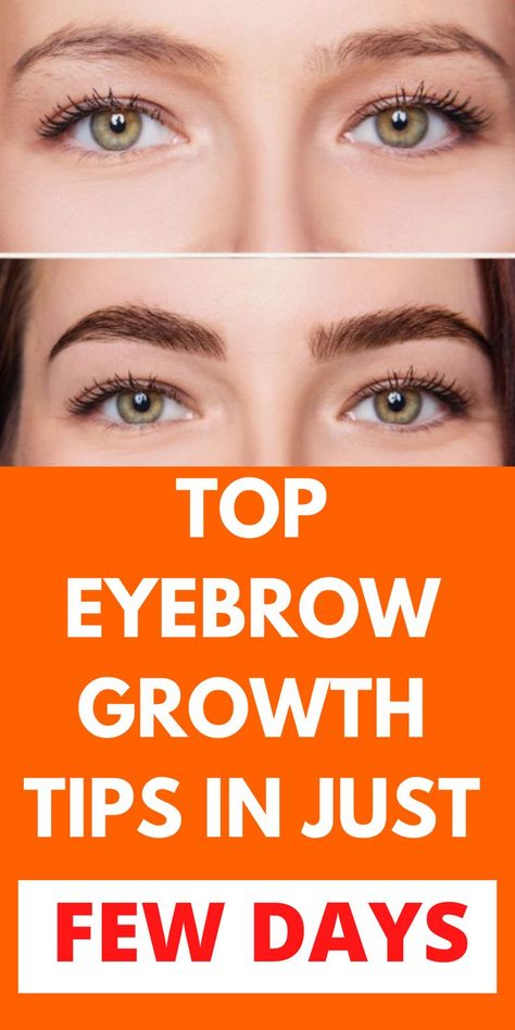 Grow Long Eyelashes, Grow Your Eyebrows, Eyebrow Regrowth, Grow Eyebrows Faster, Regrow Eyebrows, Long Eyebrows, Grow Eyebrows Thicker, Sparse Eyebrows, Face Tips