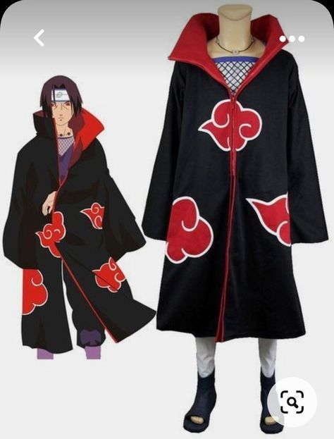 Sasuke Uchiha Costume, Akatsuki Costume, Sasuke Uchiha Cosplay, Hoddies Outfits, Akatsuki Cloak, Akatsuki Cosplay, Itachi Cosplay, Naruto Cosplay Costumes, Naruto Costumes