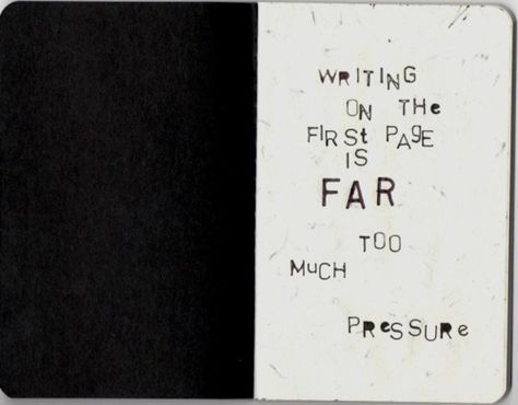 writing on the first page is far too much pressure First Page Of Diary, Diary First Page, First Page Of Diary Ideas, Paper Bear, Diary Ideas, Writing Project, Writing Quotes, Writers Block, Bear Art