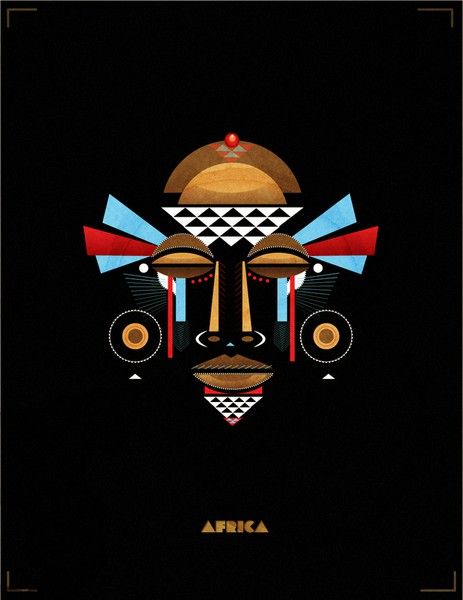 africa.grafic African Illustration Design, African Graphic Design Inspiration, Africa Design Graphic, African Logos Ideas, African Logo Design Ideas, African Logo, Africa Mask, African Art Projects, Africa Art Design