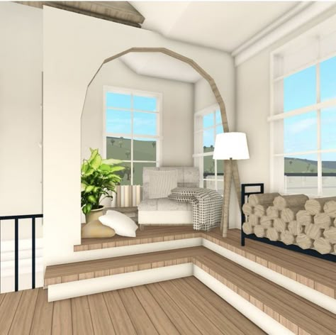 #roblox #viral #house #bloxburg Roblox Bloxburg House Ideas Modern, Bloxburg Space Ideas, Bloxburg House Doorway Ideas, Bloxburg House Roof Ideas, Aesthetic Room Bloxburg, Color Palette Bloxburg Interior, Aesthetic Bloxburg Houses Interior, Backyard Inspo Bloxburg, Bloxburg House Ideas 2 Floor Exterior