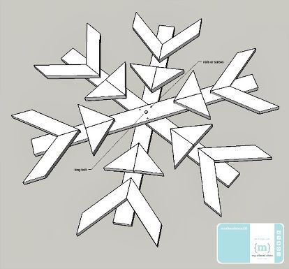 how to make a wooden snowflake, christmas decorations, crafts, how to, seasonal holiday decor Snowflake Diy, Christmas Decorations Crafts, Wood Snowflake, Snow Flakes Diy, Wooden Snowflakes, Pallet Crafts, Christmas Wood Crafts, Snow Flake, Snow Flakes