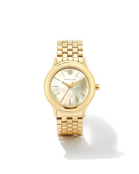 Kendra Scott's New Line of Watches Gold Watches Women Macy's, Ladies Gold Tone Stainless Watches Dillards, Kendra Scott Watch, Kendra Scott Store, Classic Jewelry Pieces, Green Malachite, Glass Case, Jewelry Lookbook, Dream Jewelry