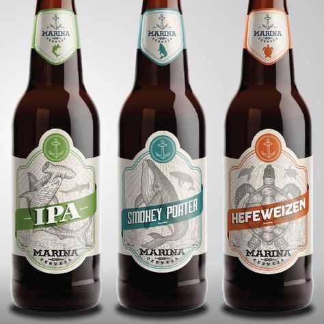 The 10 best freelance beer label designers for hire in 2020 - 99designs Craft Beer Label Design, Craft Beer Design, Beer Bottle Design, Craft Beer Brands, Craft Beer Packaging, Beer Packaging Design, Craft Beer Labels, Beer Label Design, Beer Bottle Labels