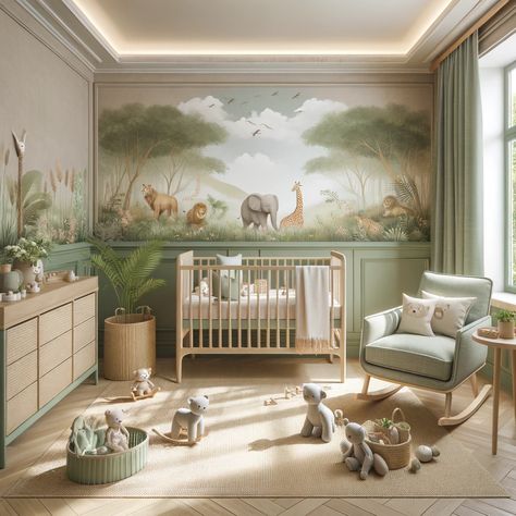 Cozy Baby Room, Safari Room, Baby Nursery Inspiration, Baby Boy Bedroom, Baby Room Themes, Baby Boy Room Decor, Nursery Room Design, Baby Room Inspiration, Baby Boy Room Nursery