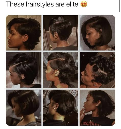 Pressed Natural Hair, Silk Press Natural Hair, Natural Hair Short Cuts, Short Hair Black, Quick Natural Hair Styles, Short Hair Pixie Cuts, Short Sassy Hair, Short Natural Hair, Sassy Hair