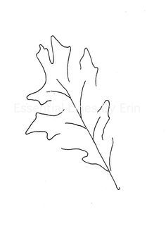 Oak Leaf Tattoo Simple, Oak Leaf Line Drawing, Tattoo Oak Leaf, Oak Tree Leaf Tattoo, Oak Leaves Tattoo, Oak Leaf Tattoo, Oak Tattoo, Oak Leaf Tattoos, Simple Tattoo With Meaning