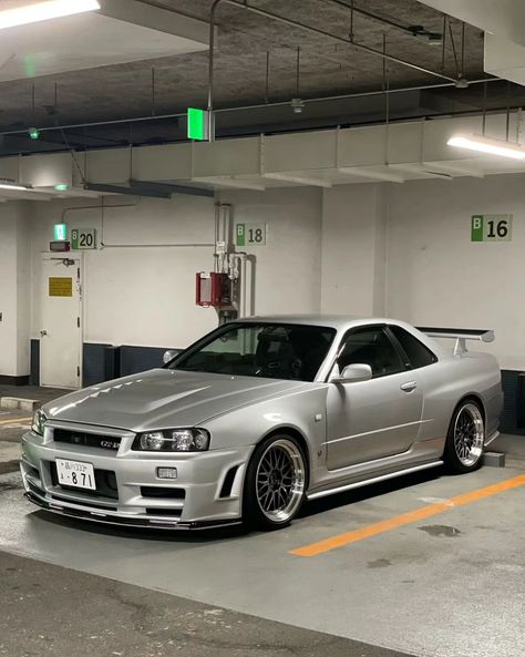 Nissan R34 ❤️‍🔥 credit @mcr_r34_gtr 1999 Nissan Skyline Gtr R34, Nissan R34 Skyline Gtr, Nissan Gtr 34, Gtr R34 Skyline, R34 Skyline Gtr, Nissan Skyline R34 Gtr, Nissan Skyline R34, Nissan R34, Nissan Gtr R34