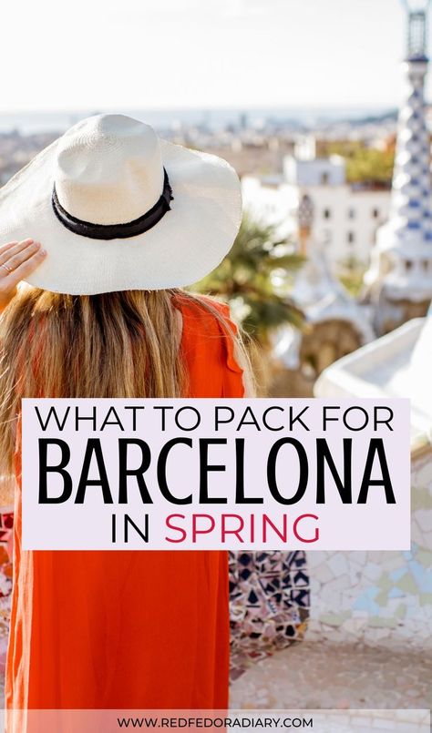 Vacation Outfits Barcelona, Barcelona Holiday Outfits, Fashion In Spain Outfits, Spring Outfits 2023 Spain, Barcelona City Break Outfit, Barcelona Clothing Style, Packing For Spain In March, Spring City Break Outfit Ideas, Barcelona Spain Fashion Spring