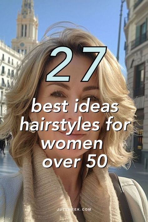 27 best ideas hairstyles for women over 50 Best Hair For Women Over 50 Over 50, Trendy 50 Year Old Hair, Hairstyles Over 50 Fine Hair, Hairstyles For Medium Length Hair 50+, Medium Length Hair With Layers 50+, 50 Something Hairstyles, Over 50 Hair Styles For Women, 55 Year Old Hairstyles, Over 50 Wavy Hairstyles For Women