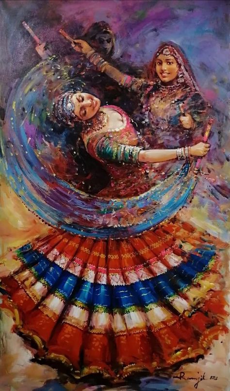 Indian Art Gallery, Dance Paintings, Retro Kunst, Soyut Sanat Tabloları, Female Art Painting, Art Painting Gallery, Textured Canvas, Indian Folk Art, Canvas Easy