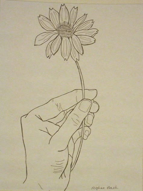 Hand Holding Flower Drawing, Drawing On Hand, Hand Holding Flower, Hand Holding Something, Adult Drawing, Hands Holding Flowers, Flowers Mandala, Mandala Ideas, Hand Flower