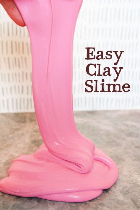 Learn how to make clay slime with this step-by-step guide. Perfect blend of creativity and sensory play for endless fun and customization. How To Make Clay Slime, How To Make Slime With Clay, Clay Slime Recipe, Clay Activities For Kids, How To Make Clay At Home, Slime With Clay, Best Slime Recipe, Kids Crafts Summertime, Pudding Slime