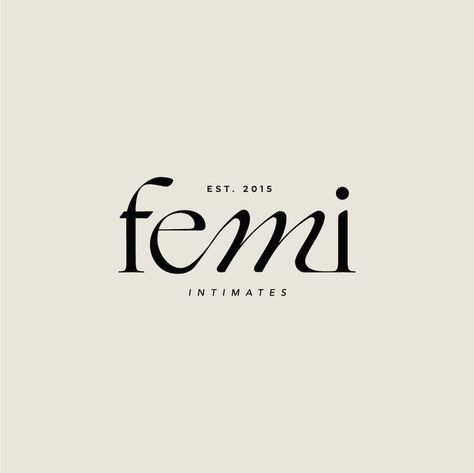 Minimal Elegant Logo, Premium Branding Design, Self Logo Design, & Logo, Contemporary Branding Design, Feminin Logo, Mindfulness Logo, Logo Minimal Design, Lingerie Branding