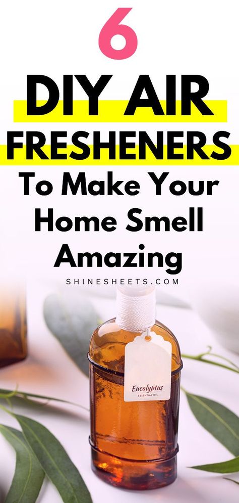 Diy Air Freshener Spray, Air Freshener Recipes, Make Your Home Smell Amazing, Room Deodorizer, Homemade Air Freshener, Living Room Aesthetic, Diy Scent, Diy Air Freshener, House Smell Good