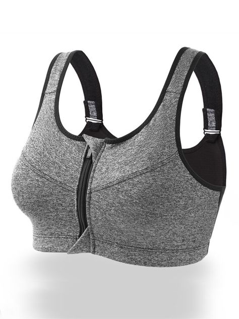 Zipper Sports Bra, Body Shaper Corset, Wireless Sports Bra, Front Zip Sports Bra, Supportive Sports Bras, Sports Vest, Comfortable Bras, Post Surgery, Estilo Chic