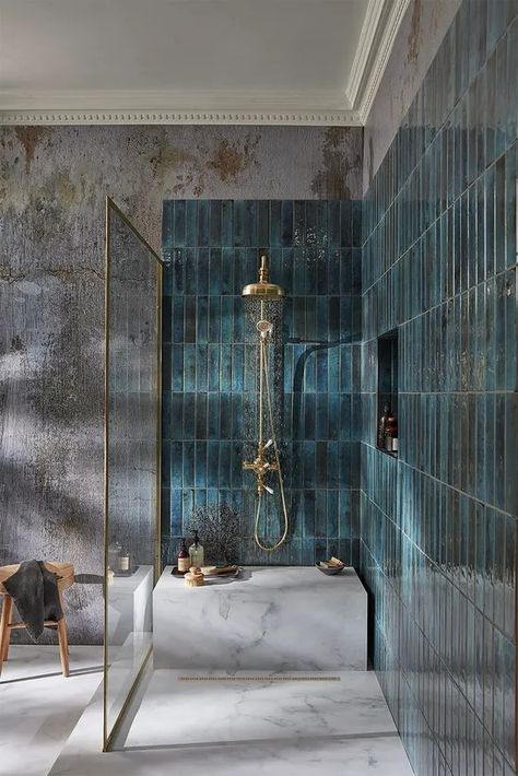 Drømme Bad, Bathroom Inspiration Decor, Bathroom Trends, Bath Room, Dream House Interior, Tile Shower, Dream Bathroom, Bathroom Styling, Dream House Decor