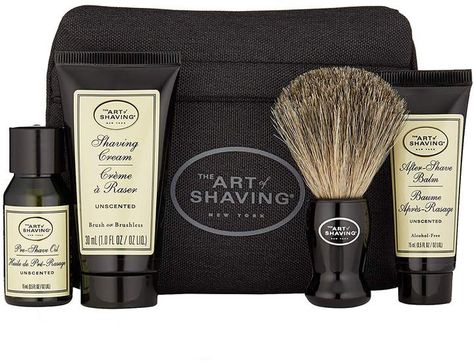 The Art of Shaving(R) Travel Size Starter Kit & Bag Merry Chrysler, Men Shaving, Pre Shave Oil, Razor Burn, Shaving Oil, Shaving Kit, Gifts Men, Ingrown Hairs, Soften Hair