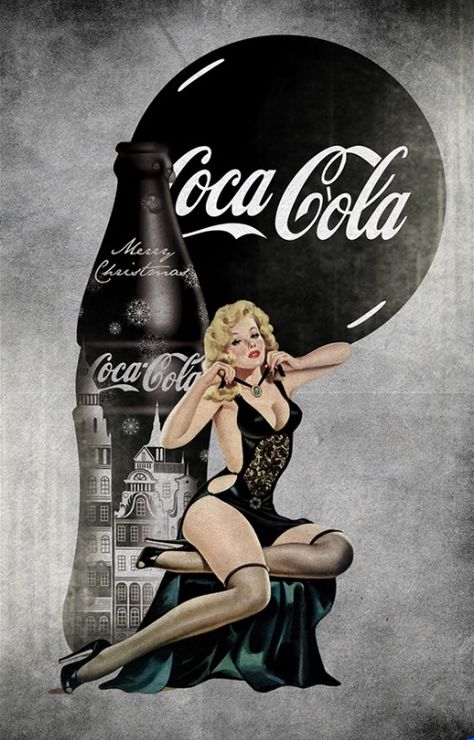 Coca Cola Poster, Fabian Perez, Arte Pin Up, Jack Vettriano, Coca Cola Ad, Always Coca Cola, Robert Mcginnis, Etiquette Vintage, Pin Up Girl Vintage