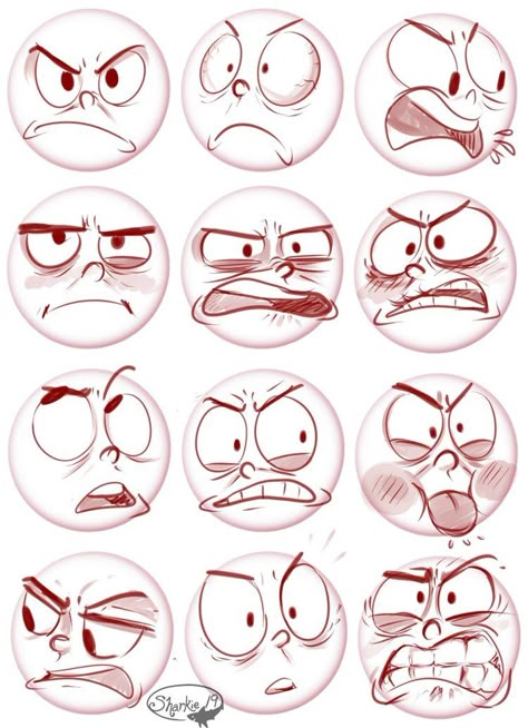 Facial Expressions Drawing, رسم كاريكاتير, Cartoon Expression, Drawing Face Expressions, Drawing Cartoon Faces, Cartoon Style Drawing, Drawing Expressions, 캐릭터 드로잉, Cartoon Faces