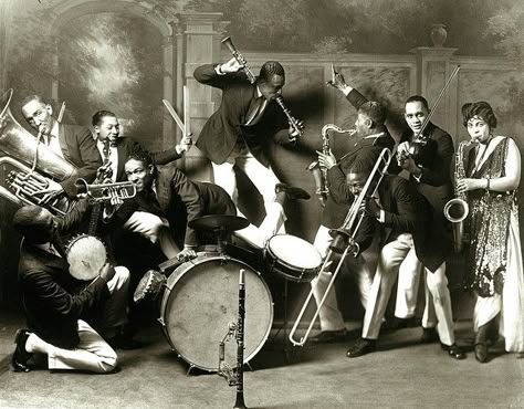 The Cotton Club, 1920s Jazz, Jazz And Blues, The Jazz Age, Jitterbug, Jazz Artists, Cotton Club, Jack Johnson, Jazz Band