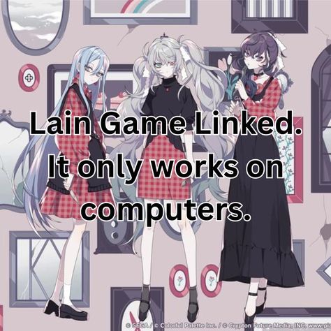 Lain The Serial Experiments, Serial Experiments Lain Game, Making A Video Game, Piracy Websites, Video Game Website, Serial Experiment Lain, Lain Game, Websites Games, Experiment Lain