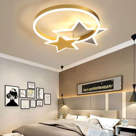 This is a LED flush mount ceiling light, it's full of art, you can purchase it from Homelava.com to decorate your living room or kids room. Kids Bedroom Wall Decor, New Ceiling Design, Living Room Light Fixtures, Led Flush Mount Ceiling Light, Bedroom Light Fixtures, Bedroom False Ceiling Design, Kids Bedroom Design, Ceiling Design Bedroom, Ceiling Light Design