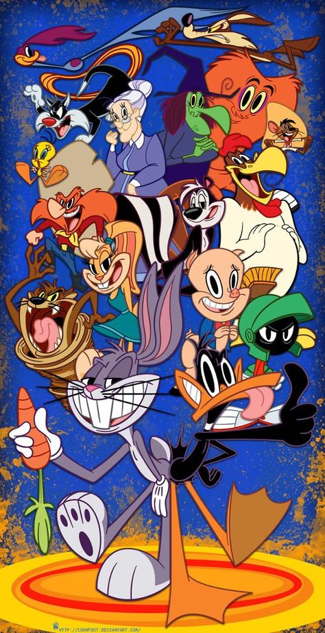 Looney Tunes Looney Tunes Wallpaper, Old Cartoon Network, Looney Tunes Show, Looney Tunes Characters, Looney Tunes Cartoons, 강아지 그림, Classic Cartoon Characters, 90s Cartoons, Old Cartoons