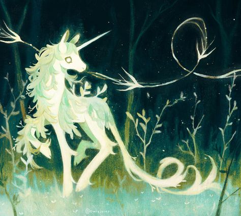 ☆ﾟ.*･｡ﾟ★ on Tumblr Art Mythical Creatures, Practice Painting, Last Unicorn, Creatures Art, Unicorn Art, Pony Drawing, Fantasy Creatures Art, Mythical Creatures Art, Creature Concept Art