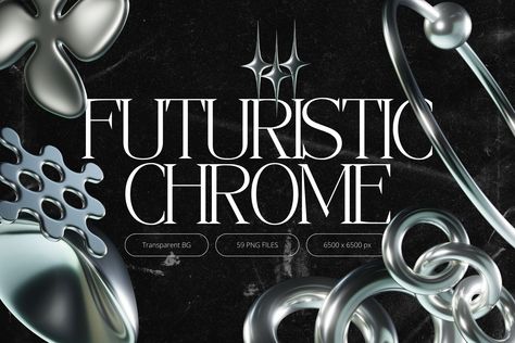 3D Futuristic Chrome Shapes on Behance Ud Trucks, 3d Futuristic, 3d Fashion, Art Storage, 3d Design, Creative Market, Graphic Art, Design Studio, Spray