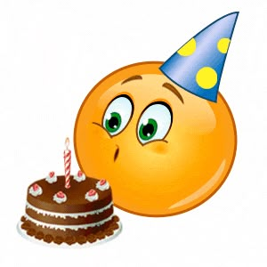 Birthday Emoji | Symbols & Emoticons Sweet Birthday Wishes, Sweet Birthday, Image Notes, Your Picture, Post Cards, Birthday Wishes, Animated Gif, Smiley, Pikachu