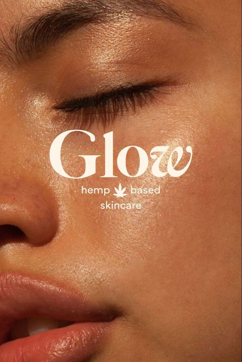 Skincare Brand Moodboard, Skincare Logo Design Inspiration, Glow Logo Design, Makeup Brand Logo, Skincare Brand Logo, Skincare Advertising, Skin Care Branding Design, Cosmetic Logo Design, Glow Logo