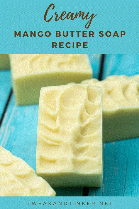 Spring Soap Ideas, Almond Soap Recipe, Mango Butter Lotion Recipe, Mango Soap Recipe, Recipes Using Avocado, Mango Body Butter Recipe Diy, Mango Butter Soap Recipe, Mango Butter Recipe, Carrot Soap Recipe