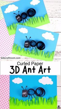 Ant Crafts, Fruit Buffet, Ant Art, Insect Crafts, Bug Crafts, Crafts Easter, Preschool Art Activities, Animal Crafts For Kids, Kindergarten Crafts