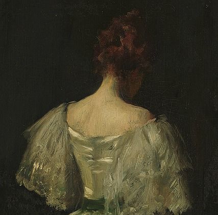 William Merritt Chase, Seventeenth century lady, detail (1895) Renessaince Painting Woman, 16th Century Aesthetic, Art 1800s, Moody Painting, Victorian Paintings, Moody Art, Portrait Vintage, Rennaissance Art, Chique Outfits