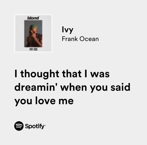 Ocean Lyrics, Frank Ocean Lyrics, Oceans Lyrics, Frank Ocean Songs, Meaningful Lyrics, Song Lyric Quotes, Music Quotes Lyrics, Favorite Lyrics, Lyrics Aesthetic