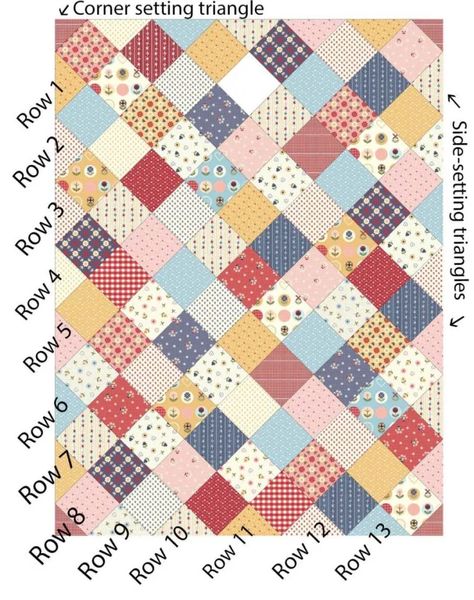 Scrap Squares Quilts, 4patch Quilt Patterns, Scrappy Four Patch Quilt Patterns, Quilts For Beginners Patterns, Quilts Set On Point, Geometric Quilt Blocks, Easy Quilt Block Patterns Free, Patchwork Squares Quilt, Square Patchwork Quilt Patterns