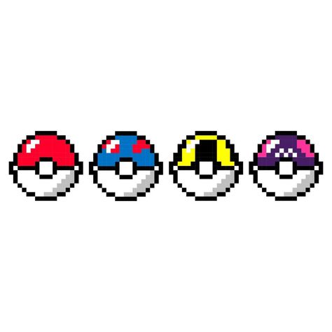 Pixel art retro 8 bit Poke Ball, from pokemon Pixel Heart Tattoo, Pixel Tattoo, 8 Bit Pixel Art, Christmas Widgets, Black Kawaii, Pokemon Pixel Art, Pokemon Cross Stitch, Pokemon Pixel, Pokemon Sprites