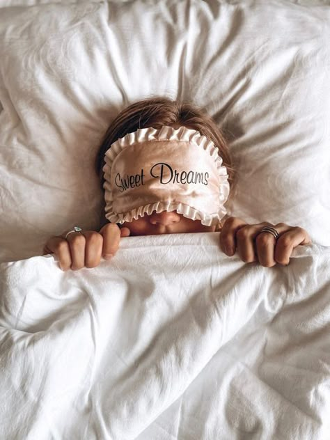 Bedroom Ideas: 5 Ways To Create A Conducive Sleeping Condition Bed Shoot Ideas, Sleeping Mask Aesthetic, Sleeping Photoshoot, Sleep Mask Aesthetic, Sleep Photoshoot, Sleeping Photography, Calming Bedroom Ideas, Sleep Photography, Bed Selfie