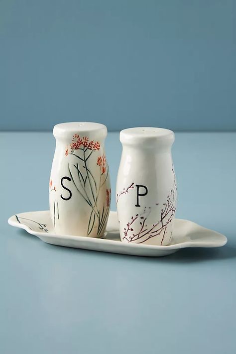 Ceramic Framed, Best Housewarming Gifts, Salt Shaker, Salt And Pepper Set, Kitchen Collection, Pottery Painting, Salt And Pepper Shaker, Salt And Pepper Shakers, Salt Pepper Shakers