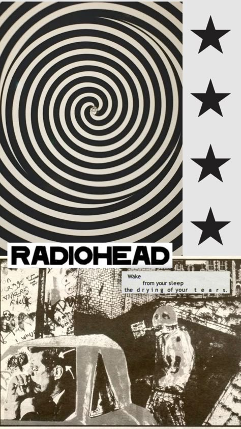 Radiohead Pfp Aesthetic, Radiohead Background, Creep Radiohead Aesthetic, Radiohead Wallpaper Iphone, Radiohead Pfp, Radiohead Aesthetic, Radiohead Wallpaper, Radiohead Band, Radiohead Poster