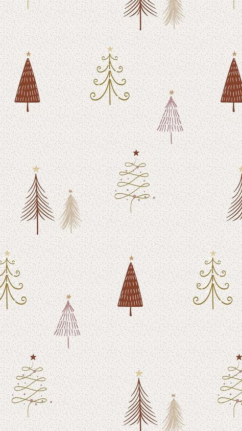 Cream Christmas mobile wallpaper, cute doodle pattern | premium image by rawpixel.com / Busbus Christmas Wallpaper Presents, Minimal Christmas Background, Minimal Christmas Wallpaper, Christmas Pattern Wallpaper, Christmas Background Wallpaper, Vintage Christmas Pattern, Iphone Christmas Wallpaper, Christmas Screen Savers, Cute Christmas Backgrounds